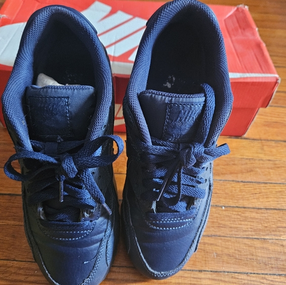 Nike Air Max 90 Youth 6.5/ Womens 8 Obsidian/Obsidian - Picture 3 of 6